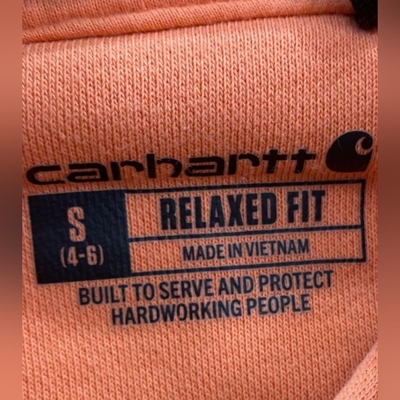 Carhartt Relaxed Fit Midweight Graphic Logo Sweatshirt Size S NWOT $59.99 - Picture 4 of 6